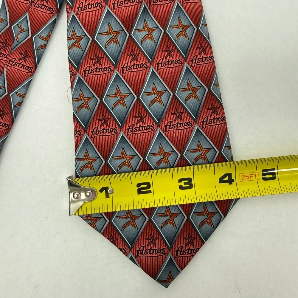 Houston Astros‎ MLB Baseball Team Silk Necktie Mens Eagle Neckwear